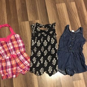 Baby Girl rompers